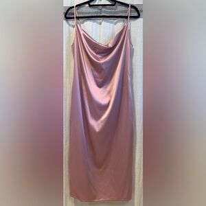 L.N.V. Cowl Neck MIDI Dress